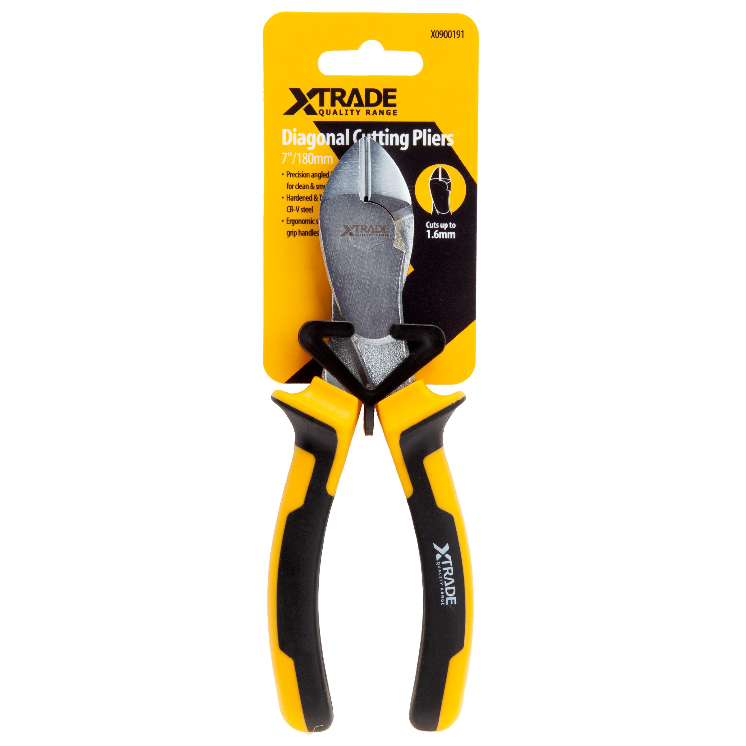 XTRADE DIAGONAL CUTTING PLIERS 7"/180MM X0900191