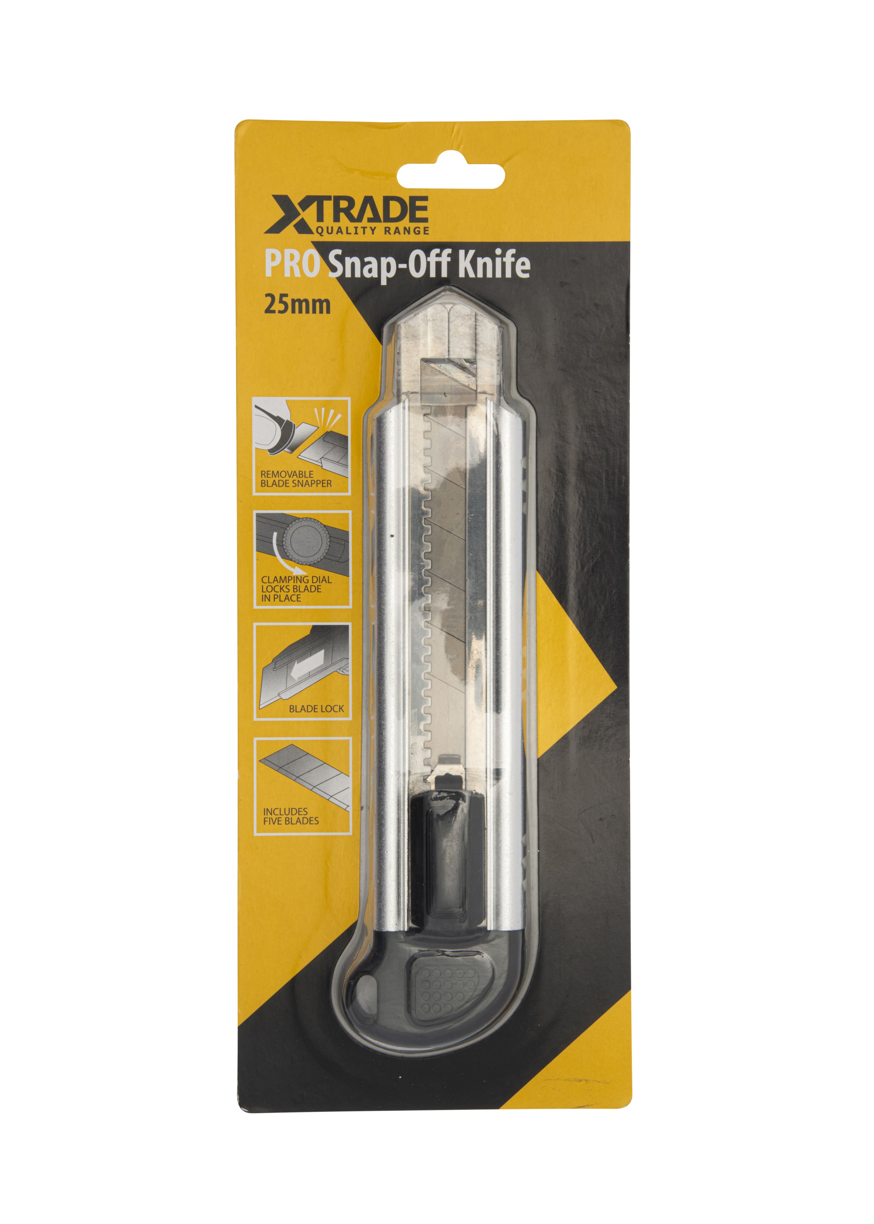 XTRADE HD SNAP-OFF KNIFE 25MM X0900089