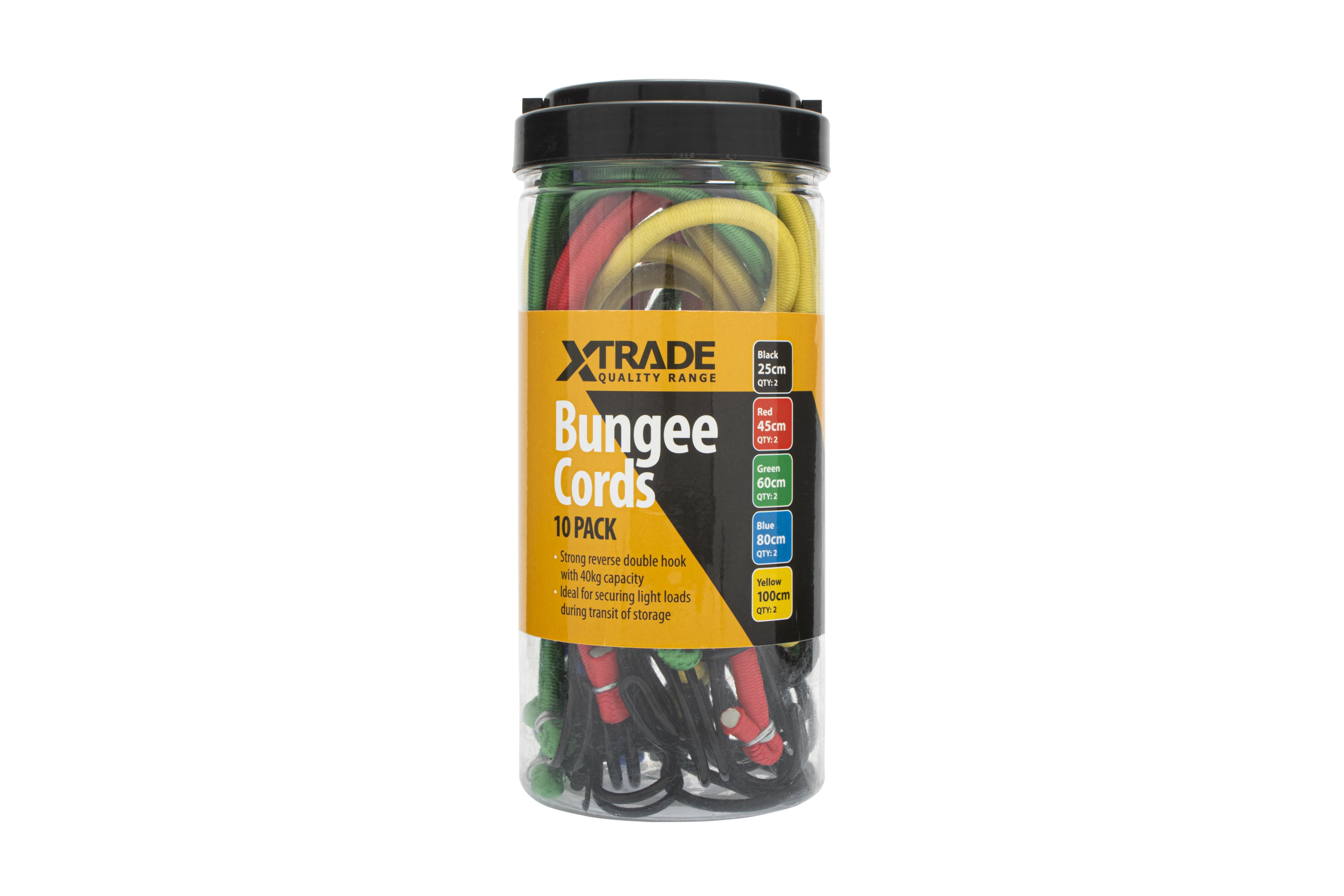 XTRADE BUNGEE CORDS 10 PIECE X0500005