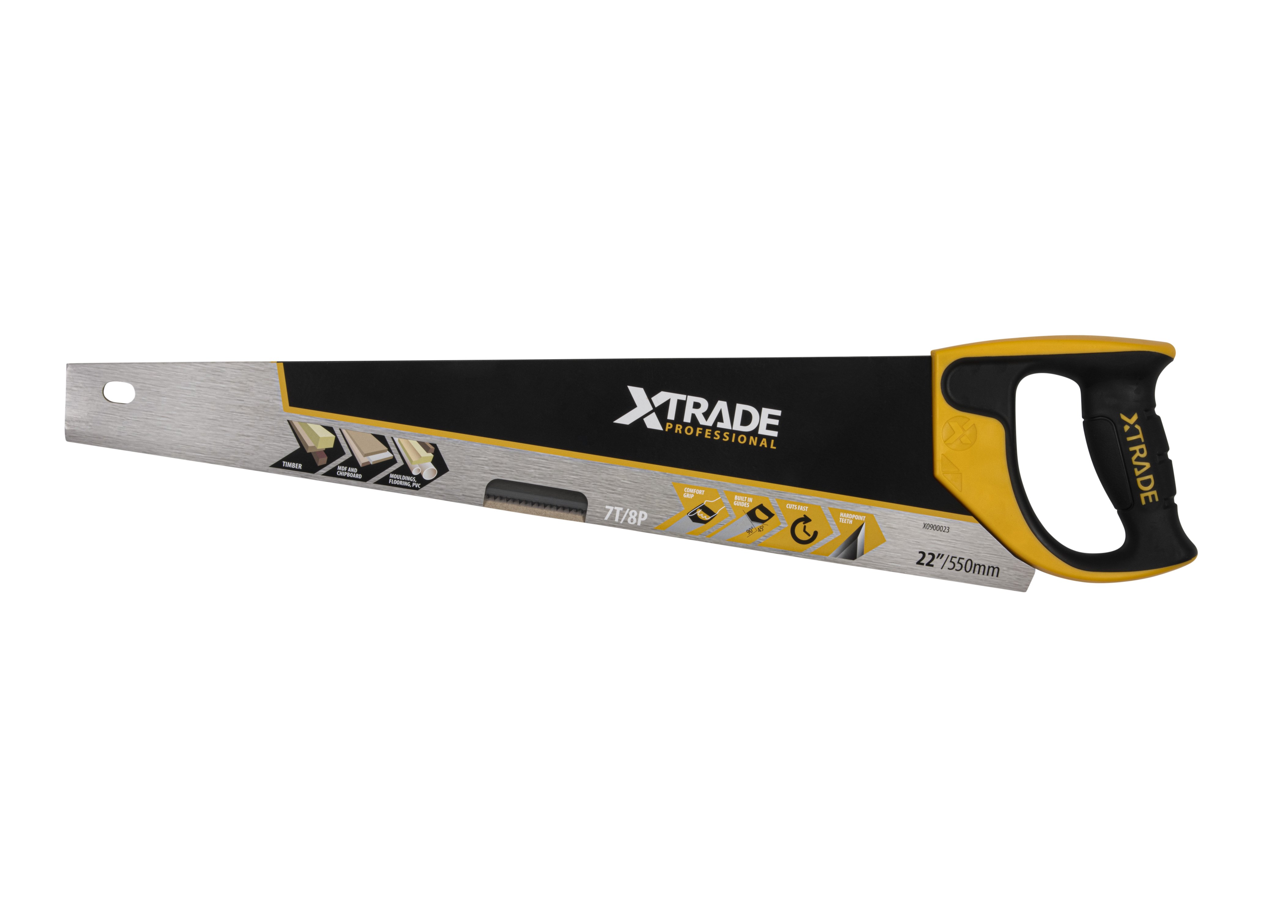 XTRADE PRO HARDPOINT HANDSAW 22"/600MM X0900023
