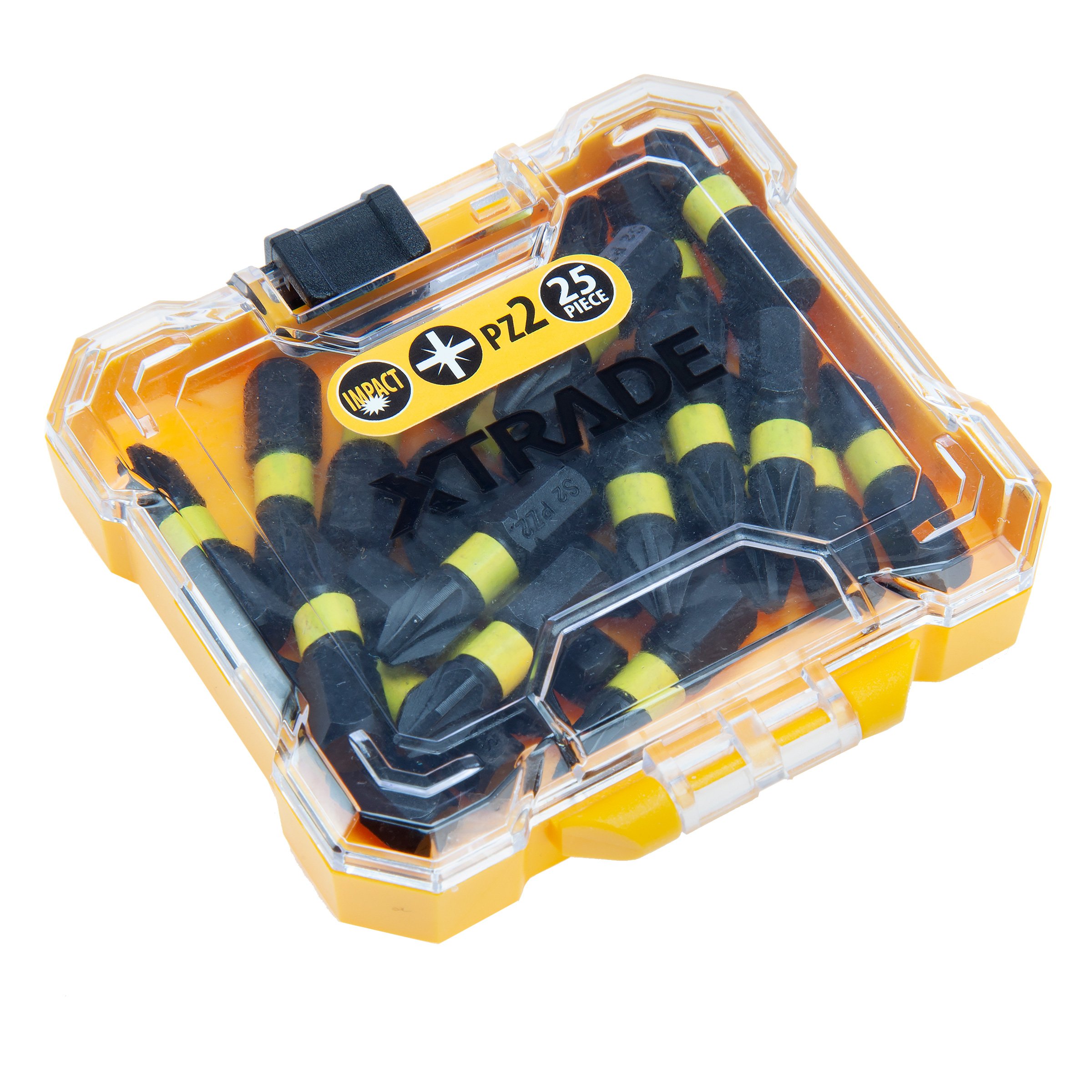XTRADE 25 PIECE IMPACT SCREWDRIVER BITS PZ2 X0900238