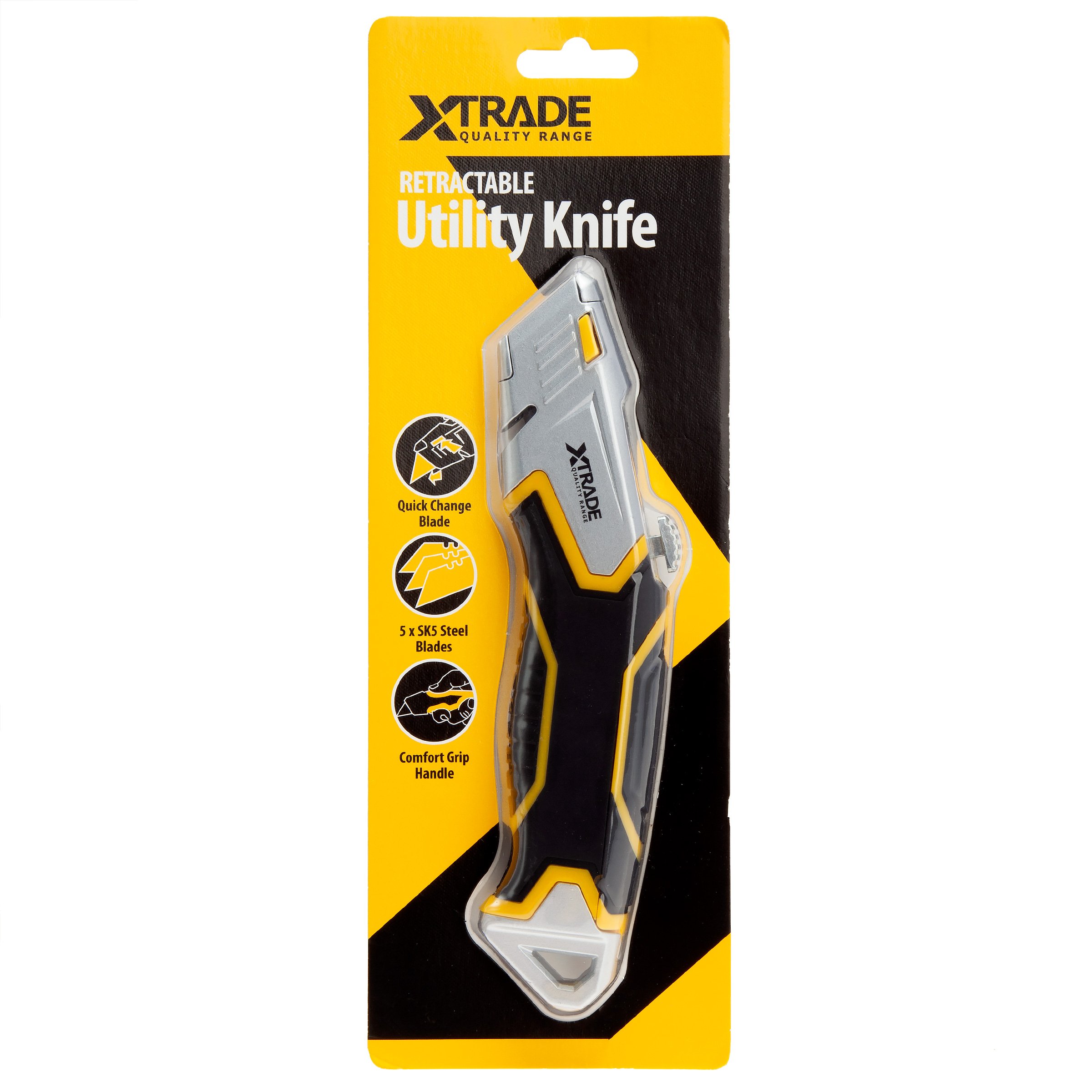 XTRADE RETRACTABLE UTILITY KNIFE X0900151