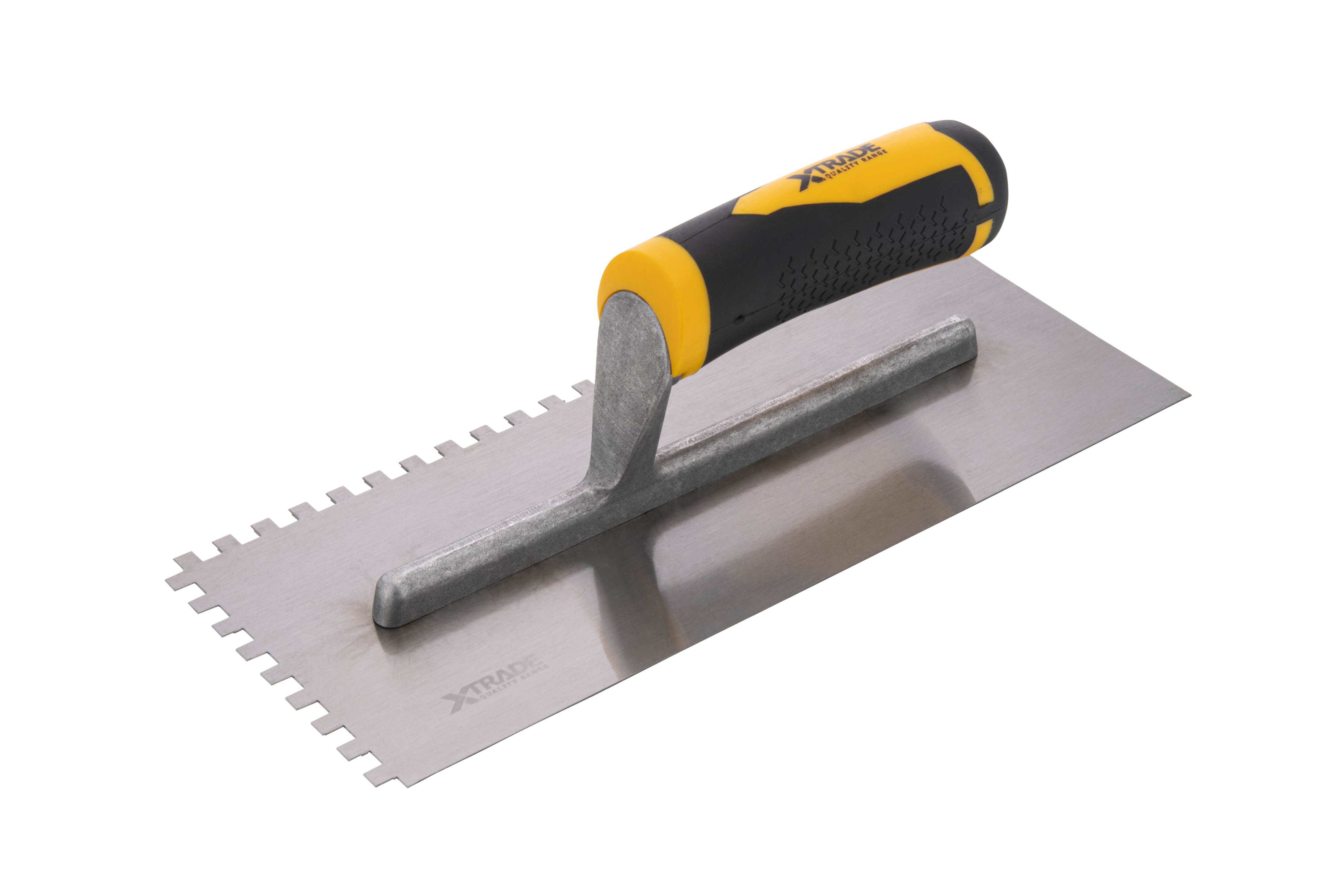 XTRADE SQUARE NOTCHED TROWEL 11" X0900139